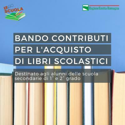 Contributi Er.Go per libri di testo A.S. 2024/25 foto 