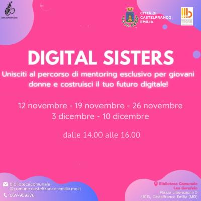 Digital Sisters, percorso di mentoring dedicato alle giovani donne foto 