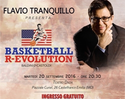 FLAVIO TRANQUILLO PRESENTA BASKETBALL R- EVOLUTION foto 
