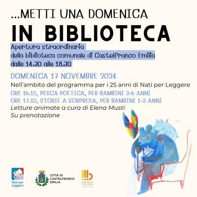 ...metti una domenica in Biblioteca