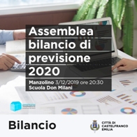 Manzolino: Assemblea bilancio di previsione 2020 foto 