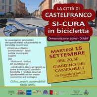 La Città di Castelfranco Si-CURA in bicicletta foto 