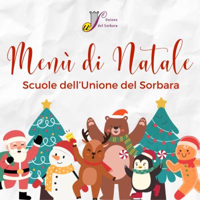 Menù di Natale nelle mense delle scuole