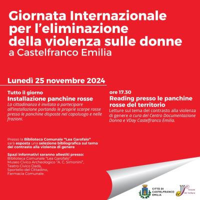 Giornata Internazionale per l eliminazione della violenza contro le donne