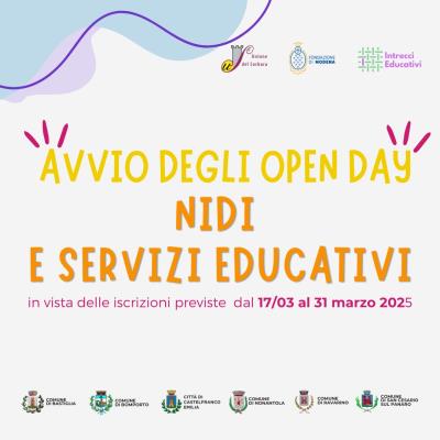 OPEN DAY Nidi d infanzia Unionali foto 