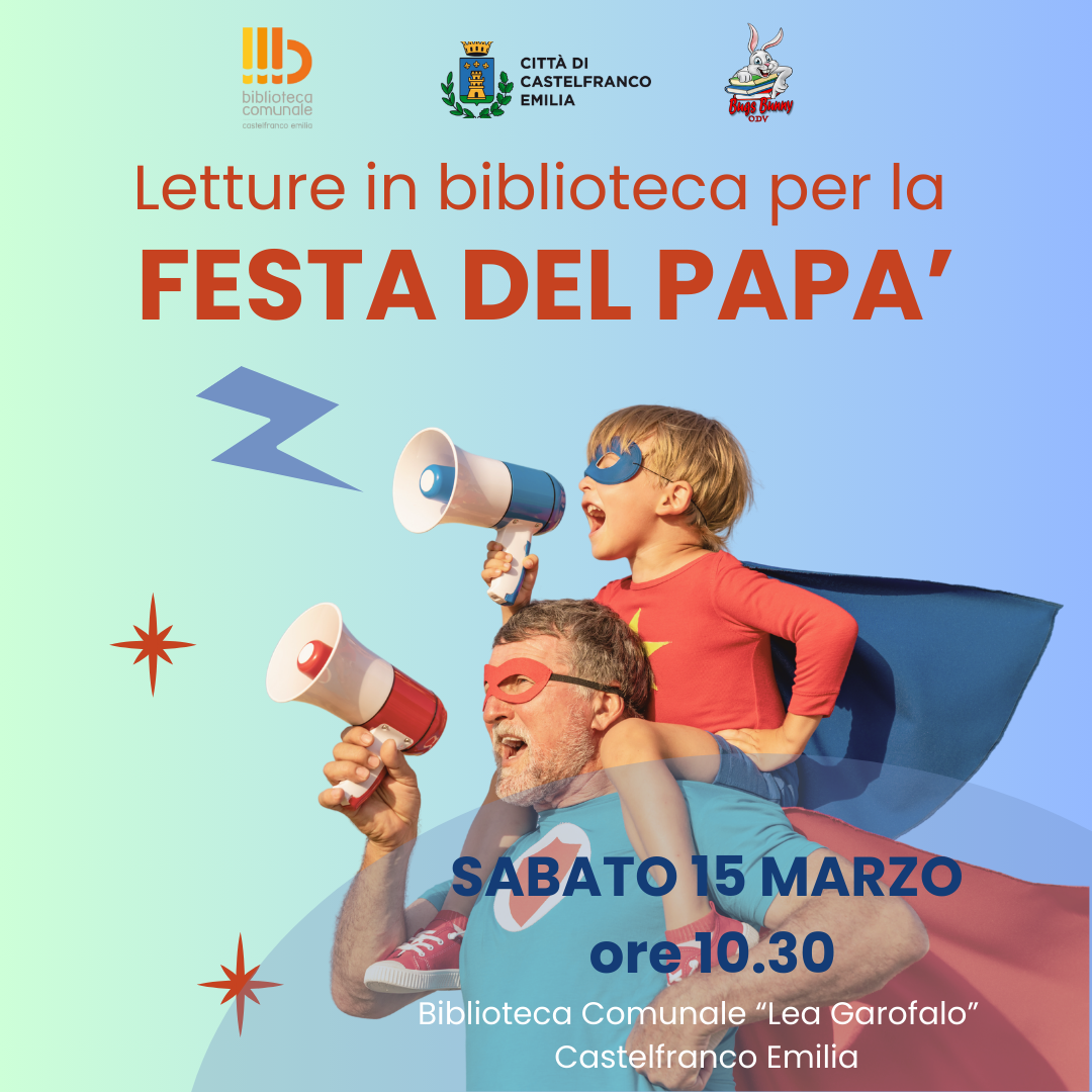 Letture in biblioteca per la Festa del papà 