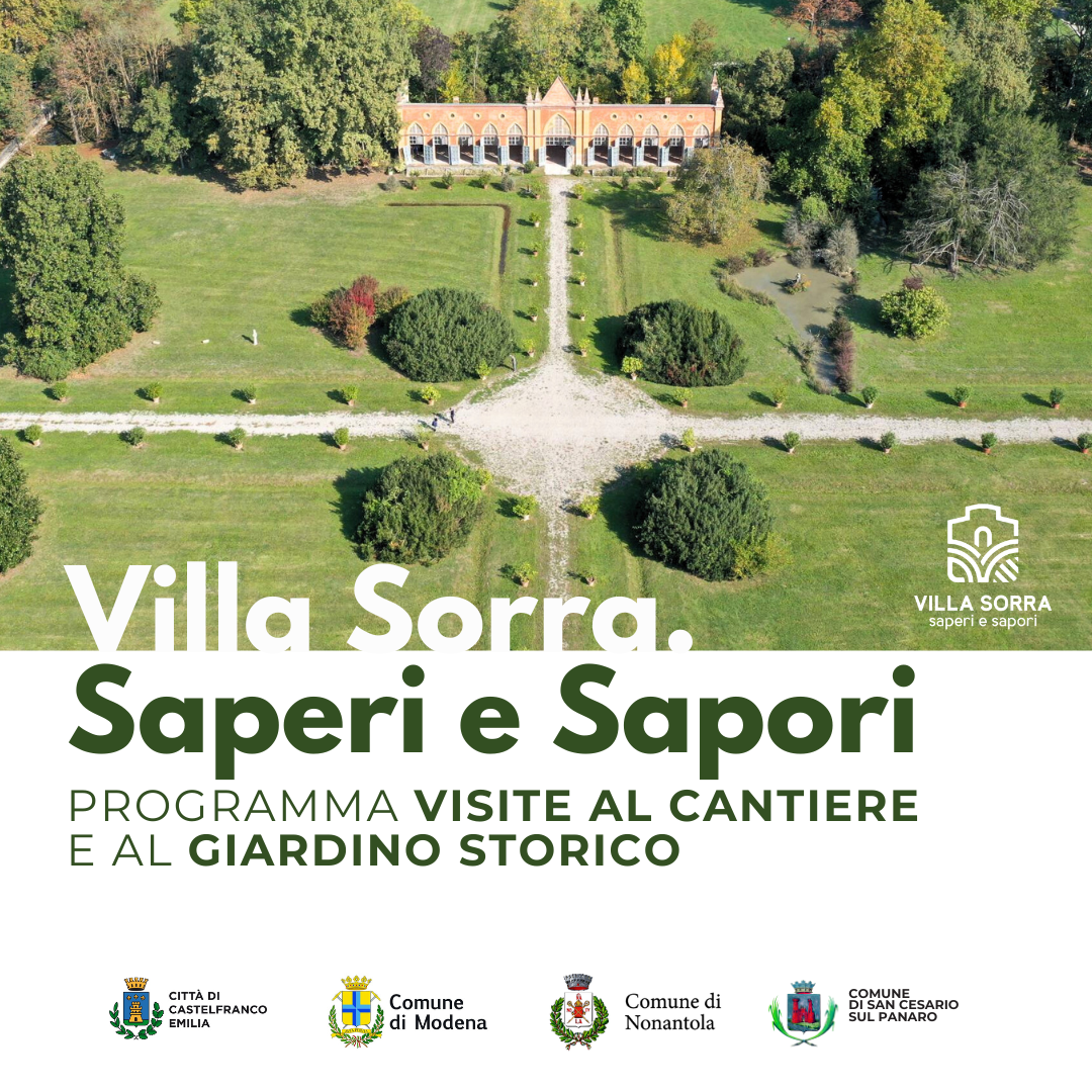Visite guidate al cantiere di Villa Sorra e al giardino storico 