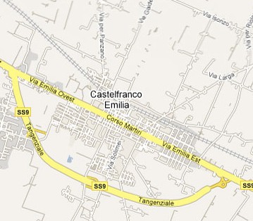 Mappa Castelfranco piccola