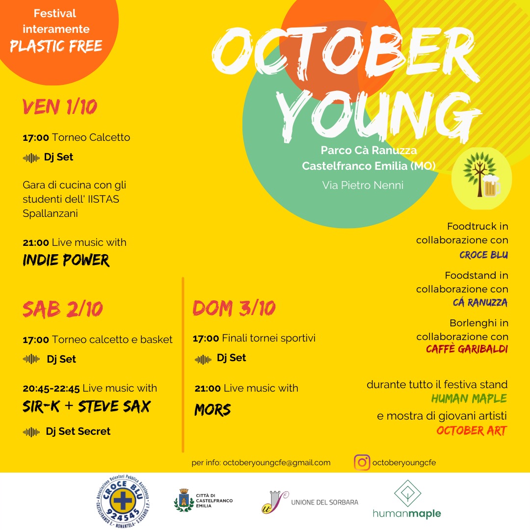 October Young il Festival dei giovani a Cà Ranuzza