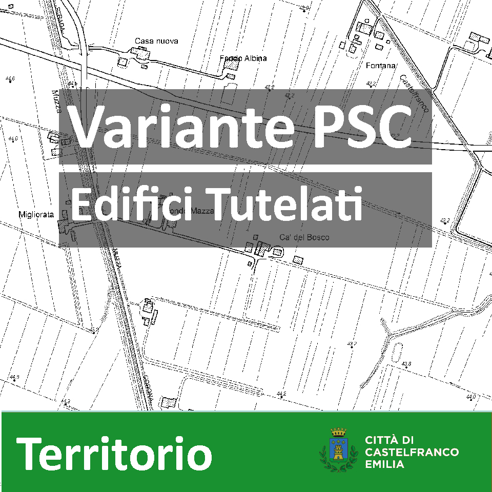 Variante Specifica PSC 2021- Edifici Tutelati