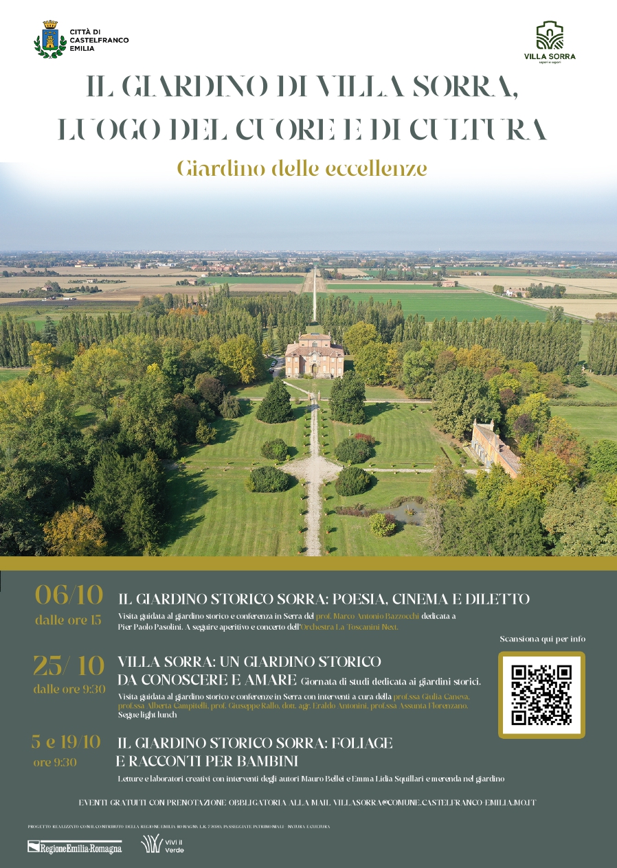 Il Giardino di Villa Sorra, luogo del cuore e di cultura 