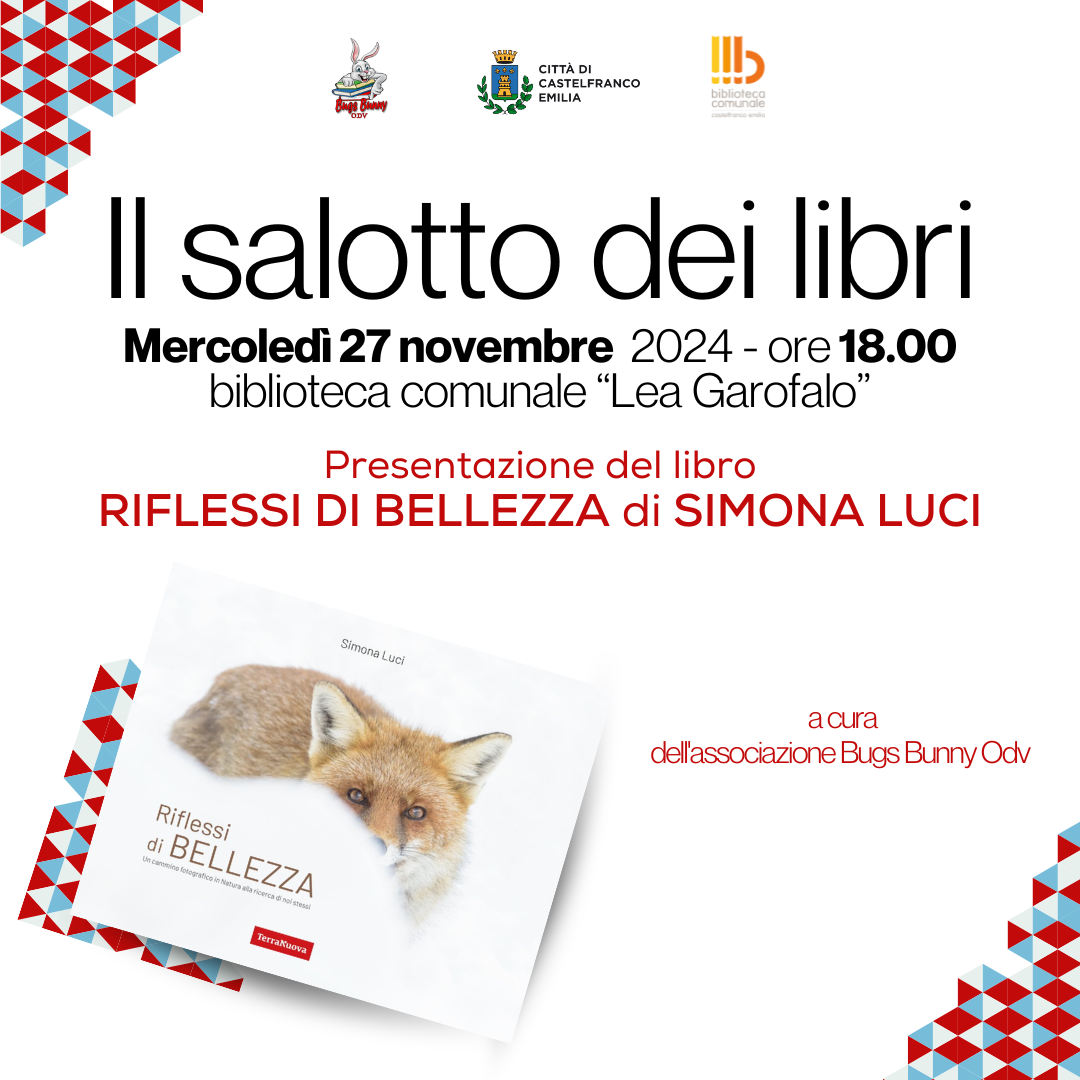 Il salotto dei libri 'Riflessi di bellezza'