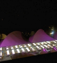 EFFETTO NOTTE ROSA - successo per la notte rosa castelfranchese 2011: a migliaia le persone per le strade, i portici, i negozi, ristoranti e bar aperti tutta la notte nel centro storico del capoluogo