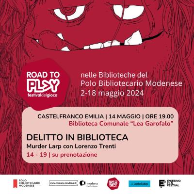 Road to Play alla Biblioteca Comunale di Castelfranco Emilia